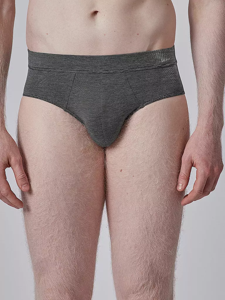 SKINY Slip  Every Day black stripes grau