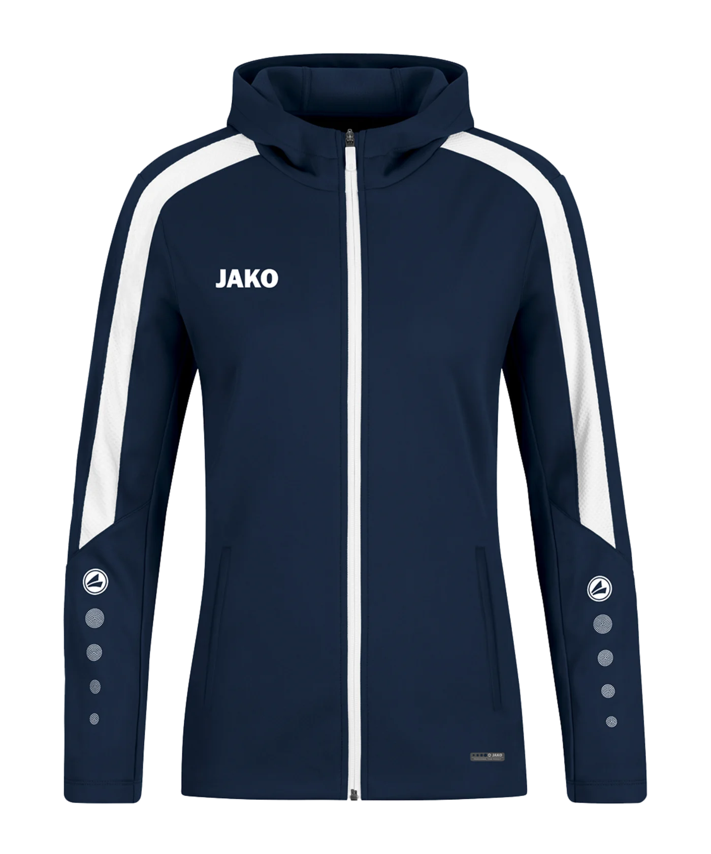 JAKO Power Kapuzenjacke Damen Blau F900