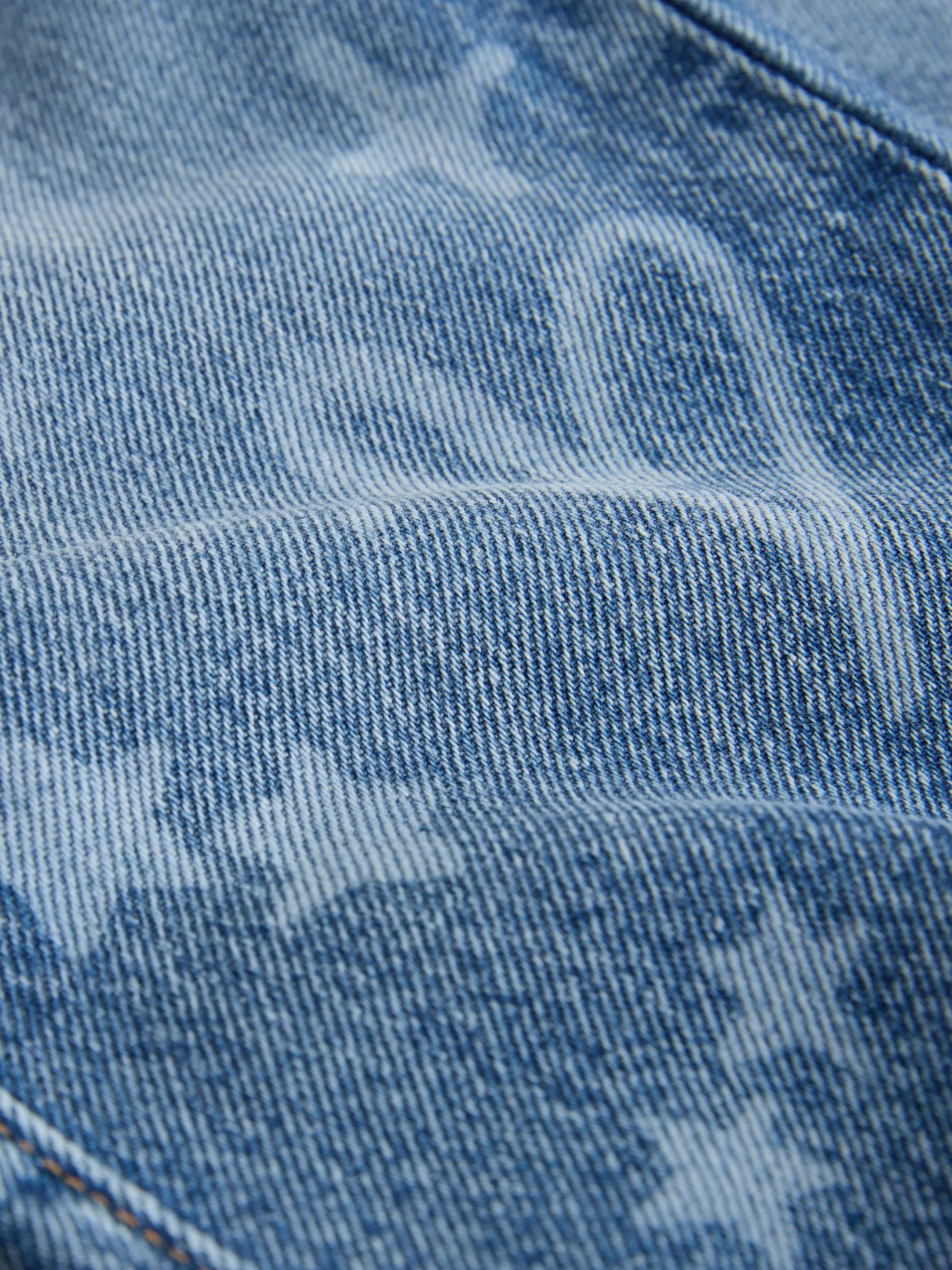 Denim graffiti print - Joggingbroek (3-16 jr)