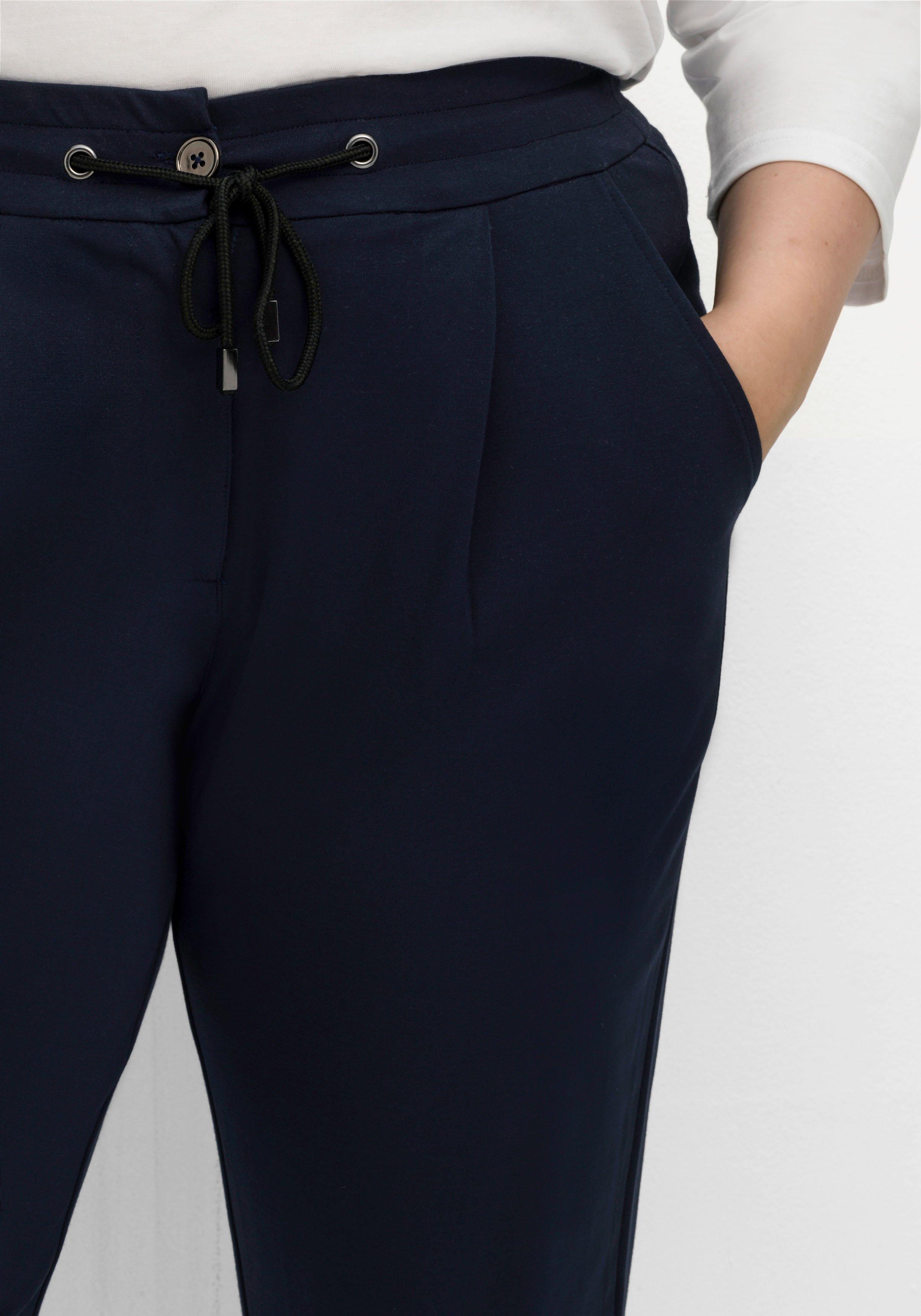 Joggpants mit Schlupfbund, aus Interlock-Qualität