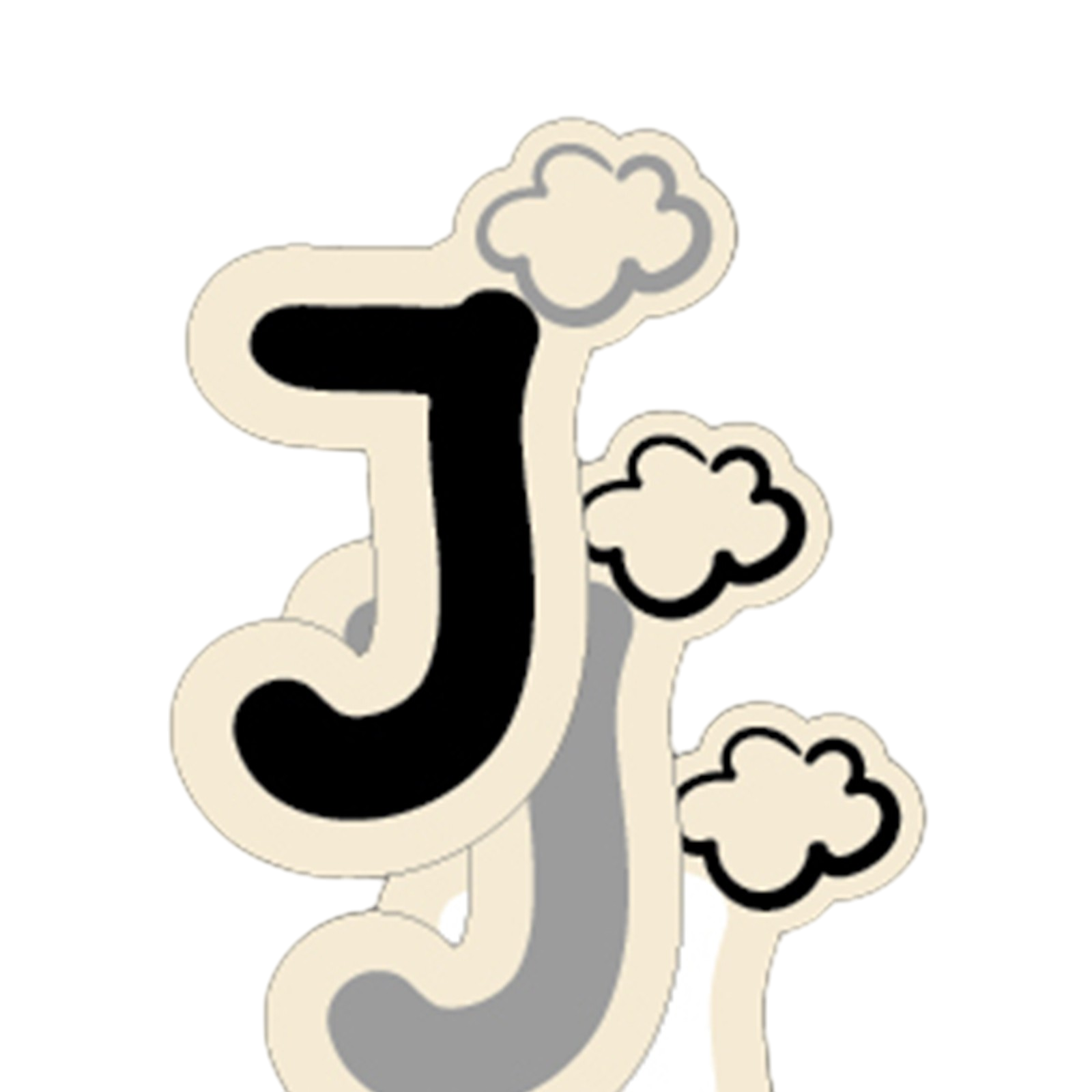 Buchstaben gross J