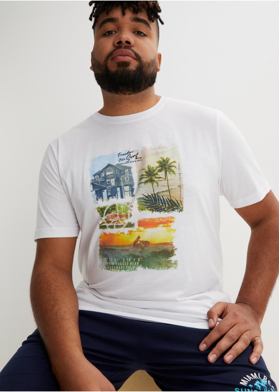 T-shirt avec imprimé photo