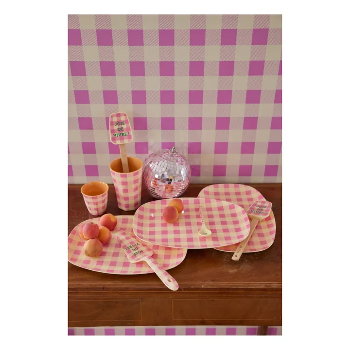Rice Gobelet Check It Out | Rose