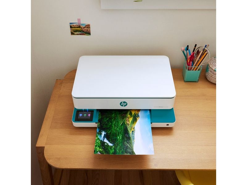 HP Multifunktionsdrucker ENVY 6122e All-in-One 3-in-1-Tintenstrahl-Multifunktionsdrucker mit WLAN und USB