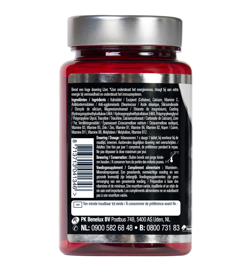 Lucovitaal Sterk IJzer Complex (30 tabletten)