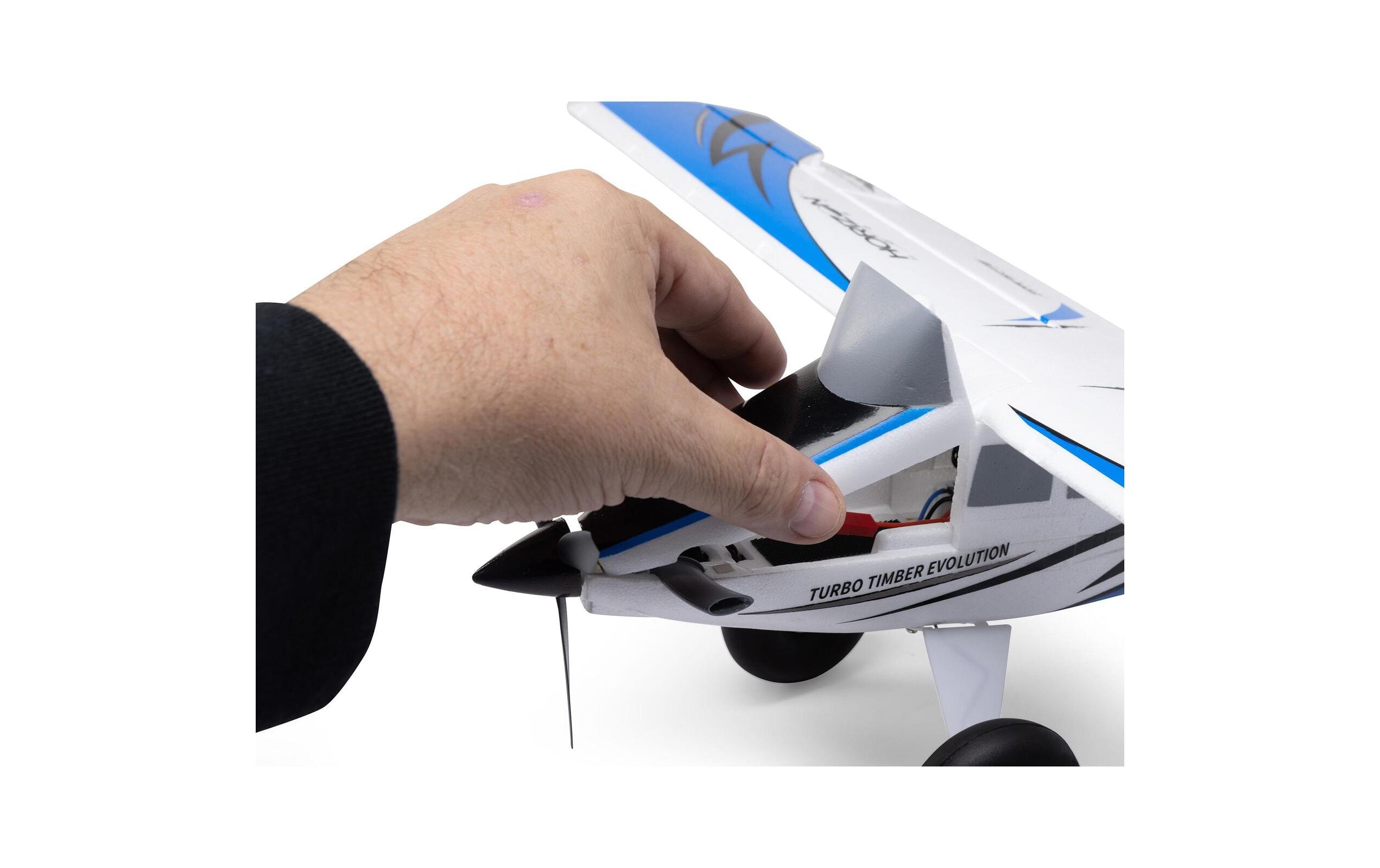 Motorflugzeug UMX Turbo Timber Evolution 698 mm BNF Basic<br>Kompaktes STOL Flugmodell mit Spektrum Technik