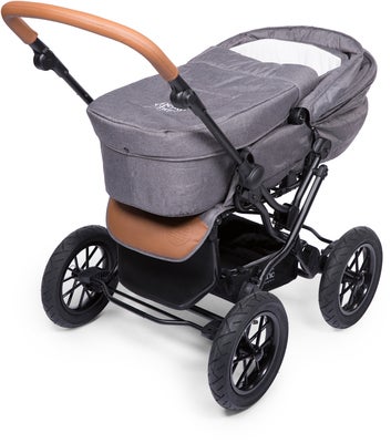 Petite Chérie Solide Vognbag Hard, Dark Grey