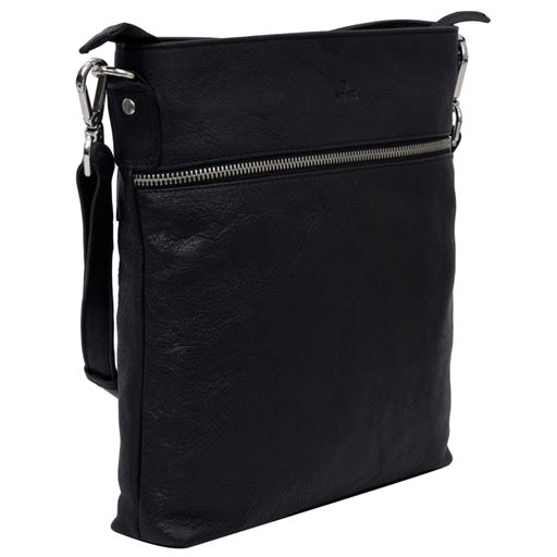 Adax Elba Messenger Jana Skuldertaske, Black