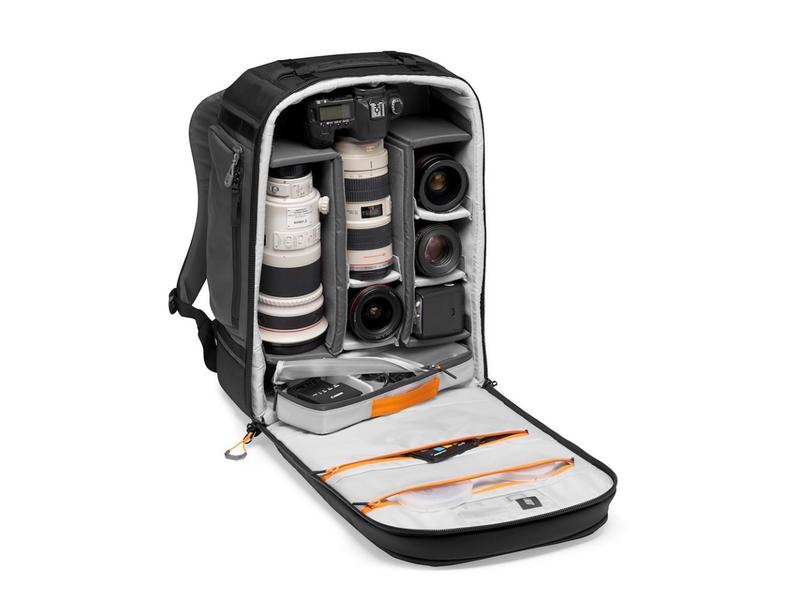 Lowepro Fotorucksack Pro Trekker BP 450 AW II (GRL) Profi-Fotografenrucksack, der die Ausrüstung im Handgepäckformat organisieren und schützen kann