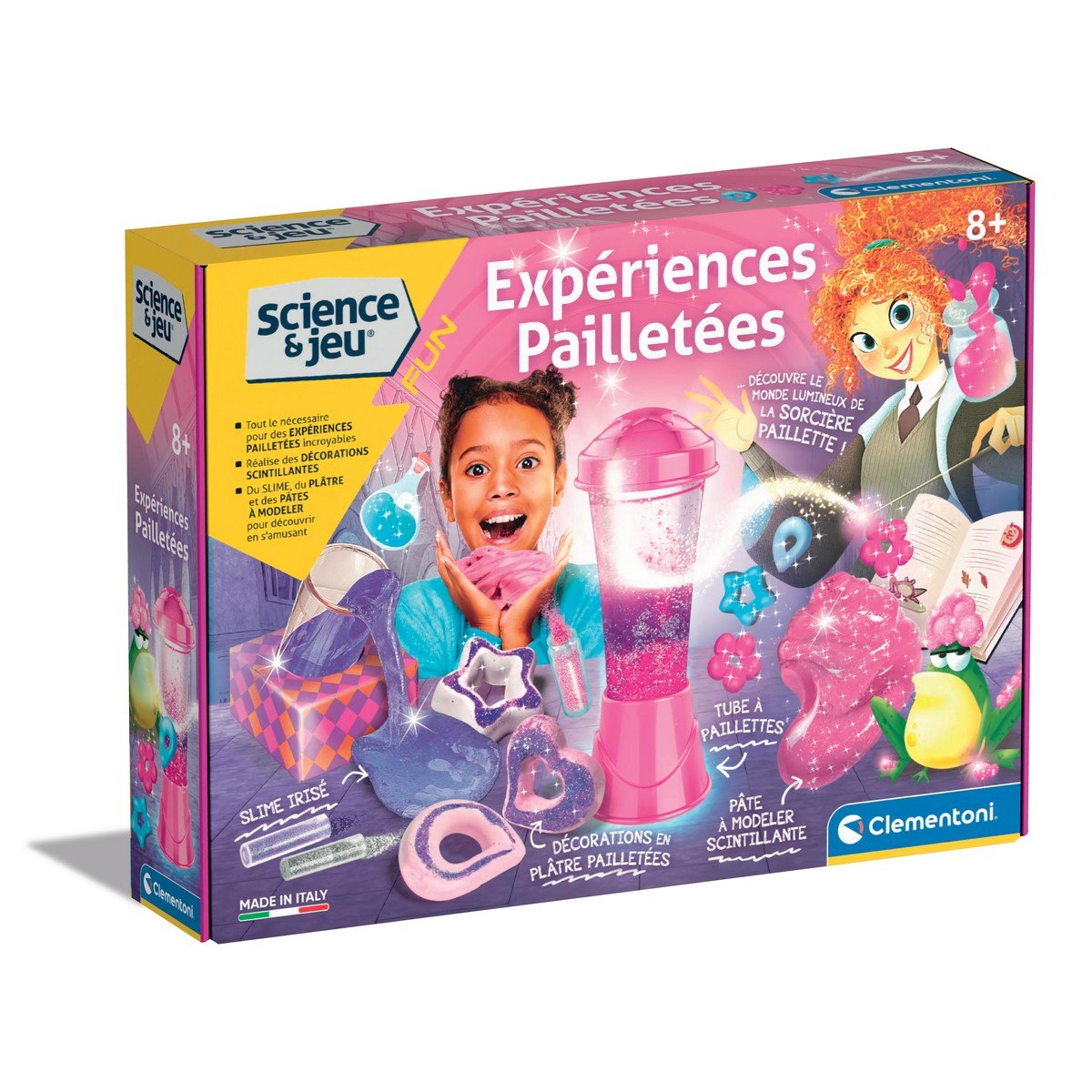 Science et Jeu - Expériences pailletées