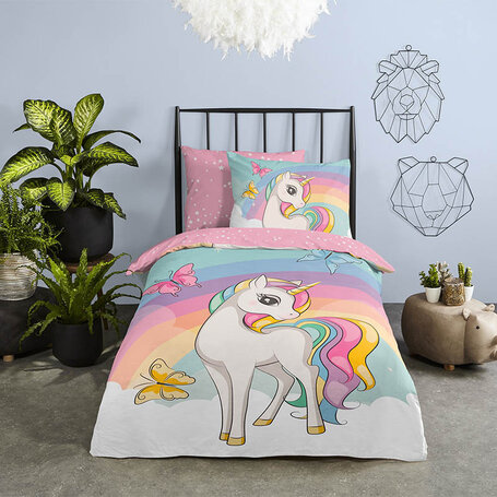Dekbedovertrek Unicorn Dash