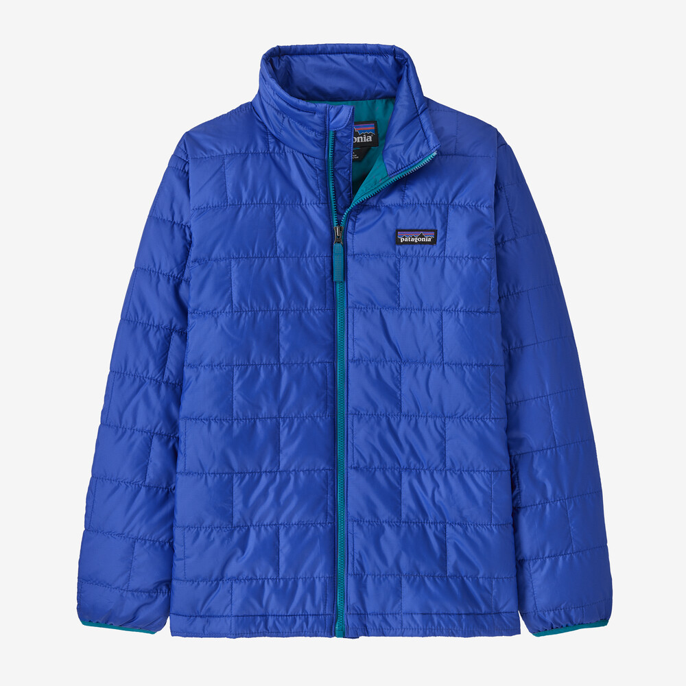 Kinder-Steppjacke aus Nano-Puff-Ziegelstein