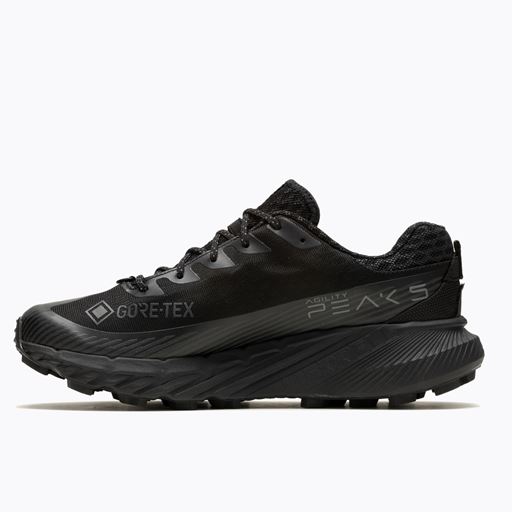 Merrell Agility Peak 5 GTX Sneakers, Black/Black, 46.5