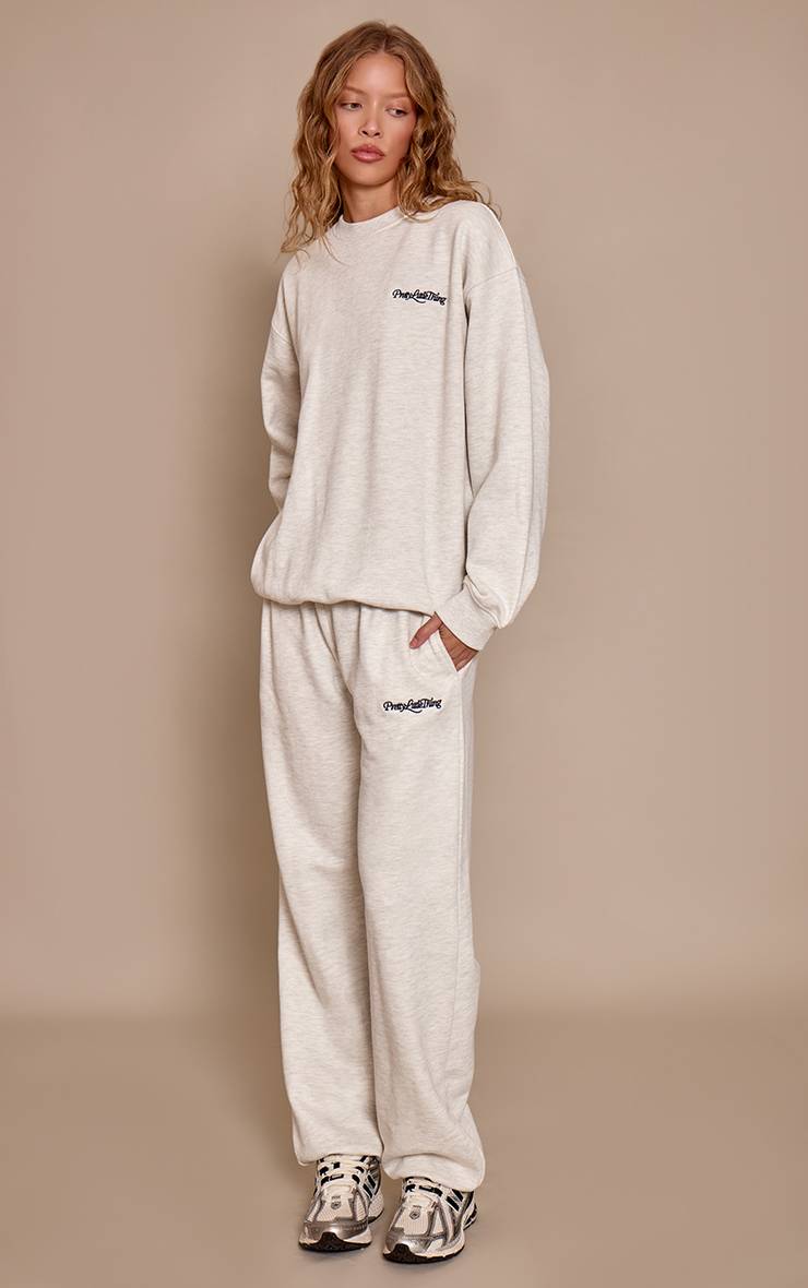 Gris Cendré Jogging À Revers En Molleton De Coton Épais 440 G/m²