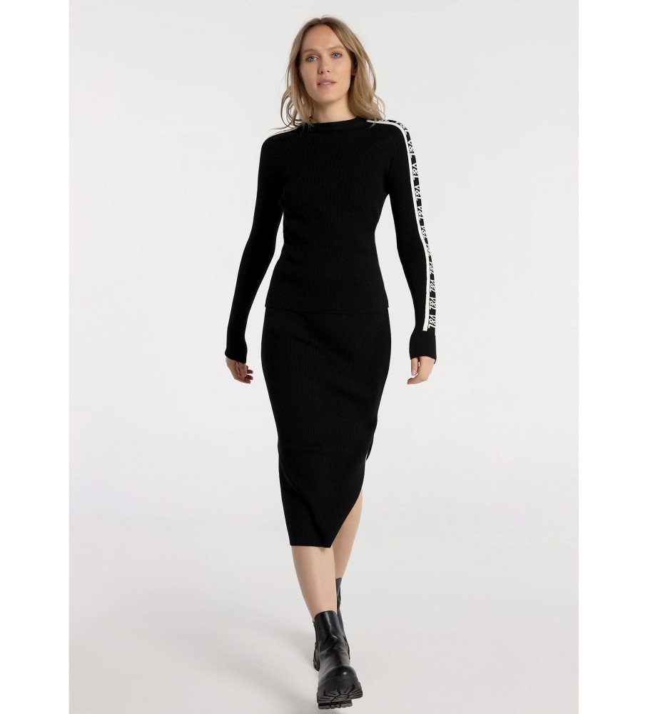 Victorio & Lucchino, V&L Faldade midi negro