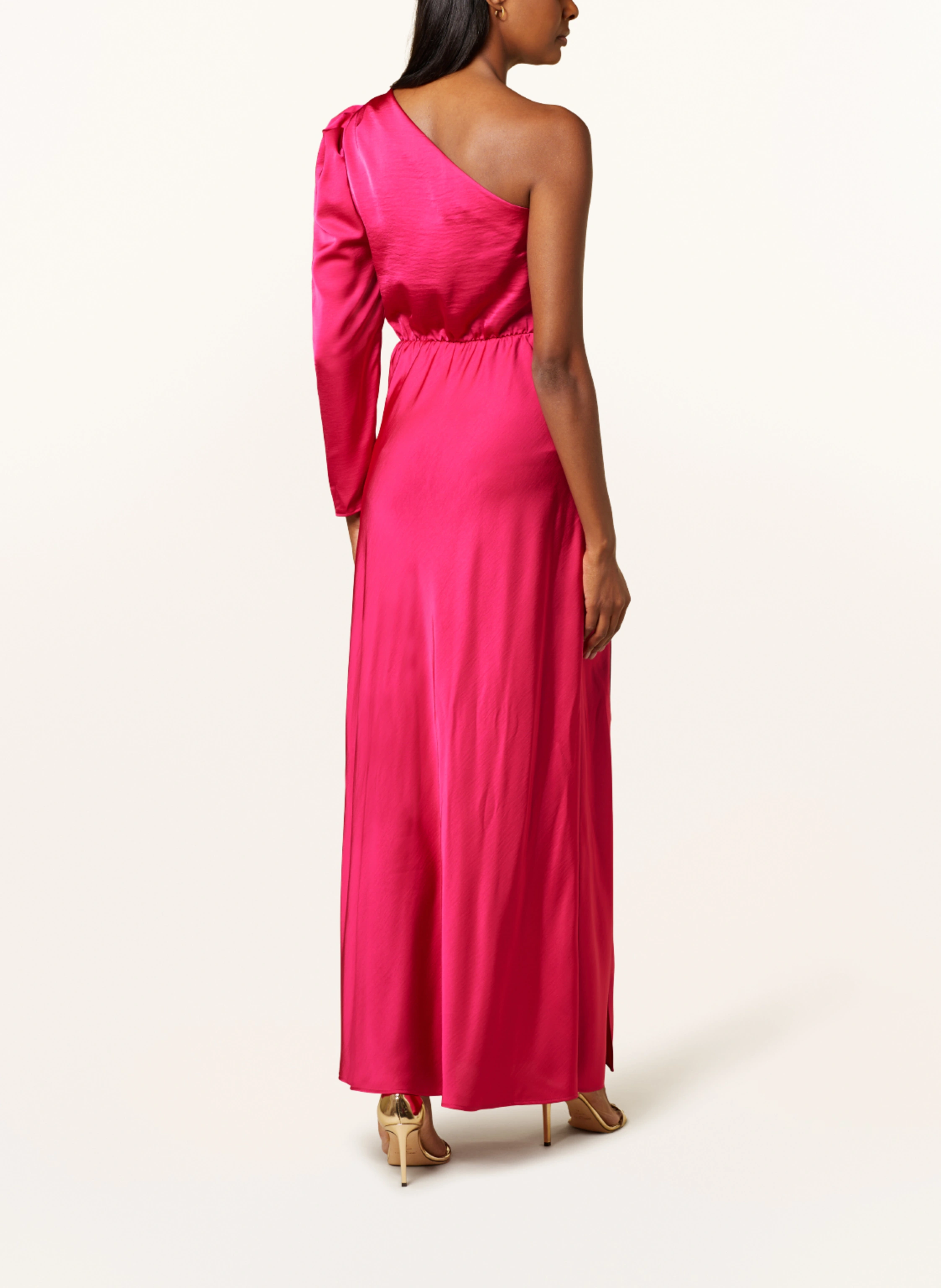 DANTE6 One-Shoulder-Kleid PENRITH aus Satin