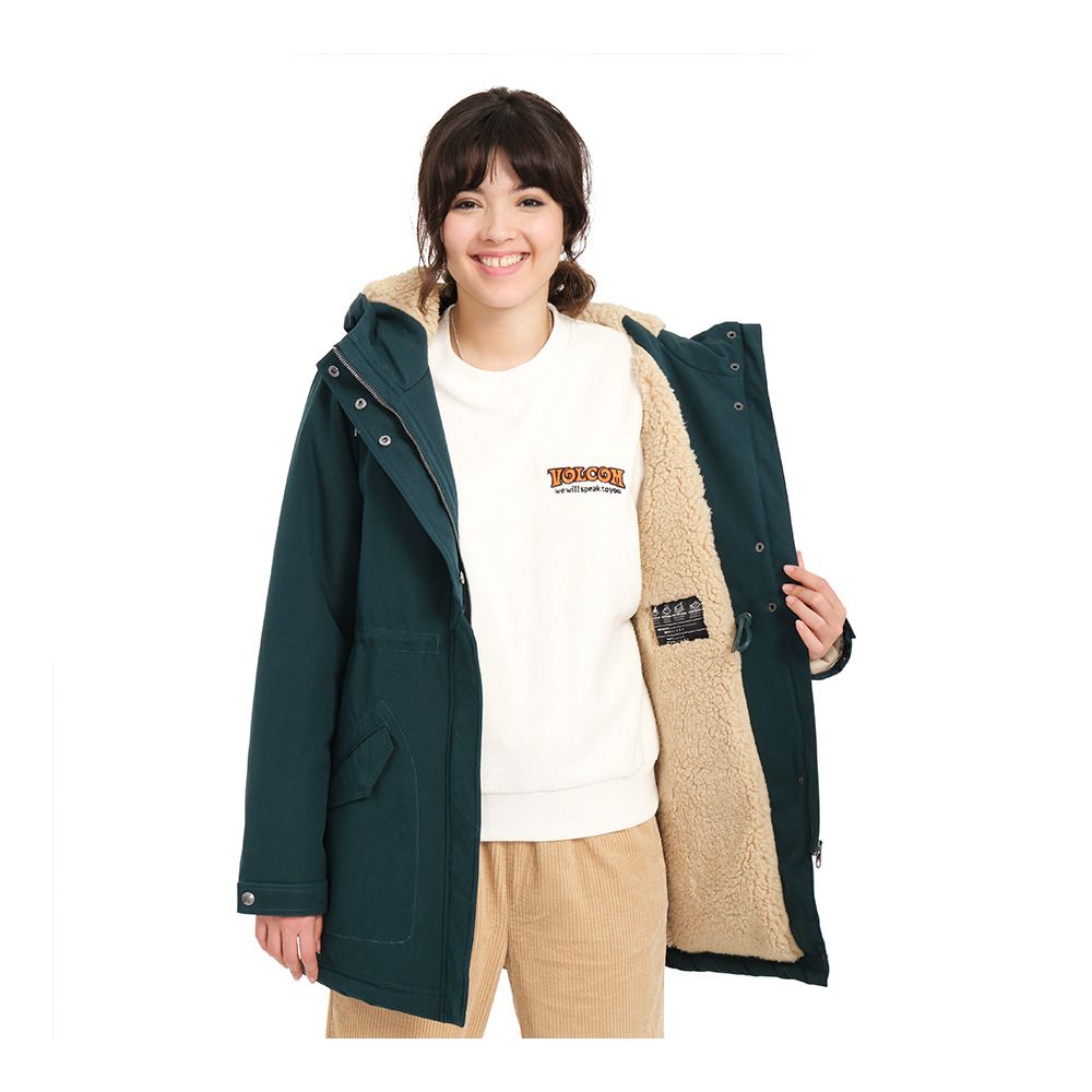 Volcom LESS IS MORE 5K - Parka Femme ponderosa pine