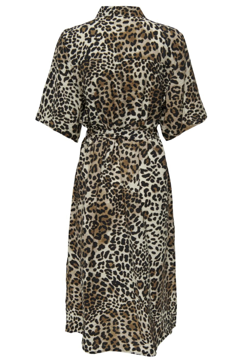 Jacqueline de Yong beige dames jurk