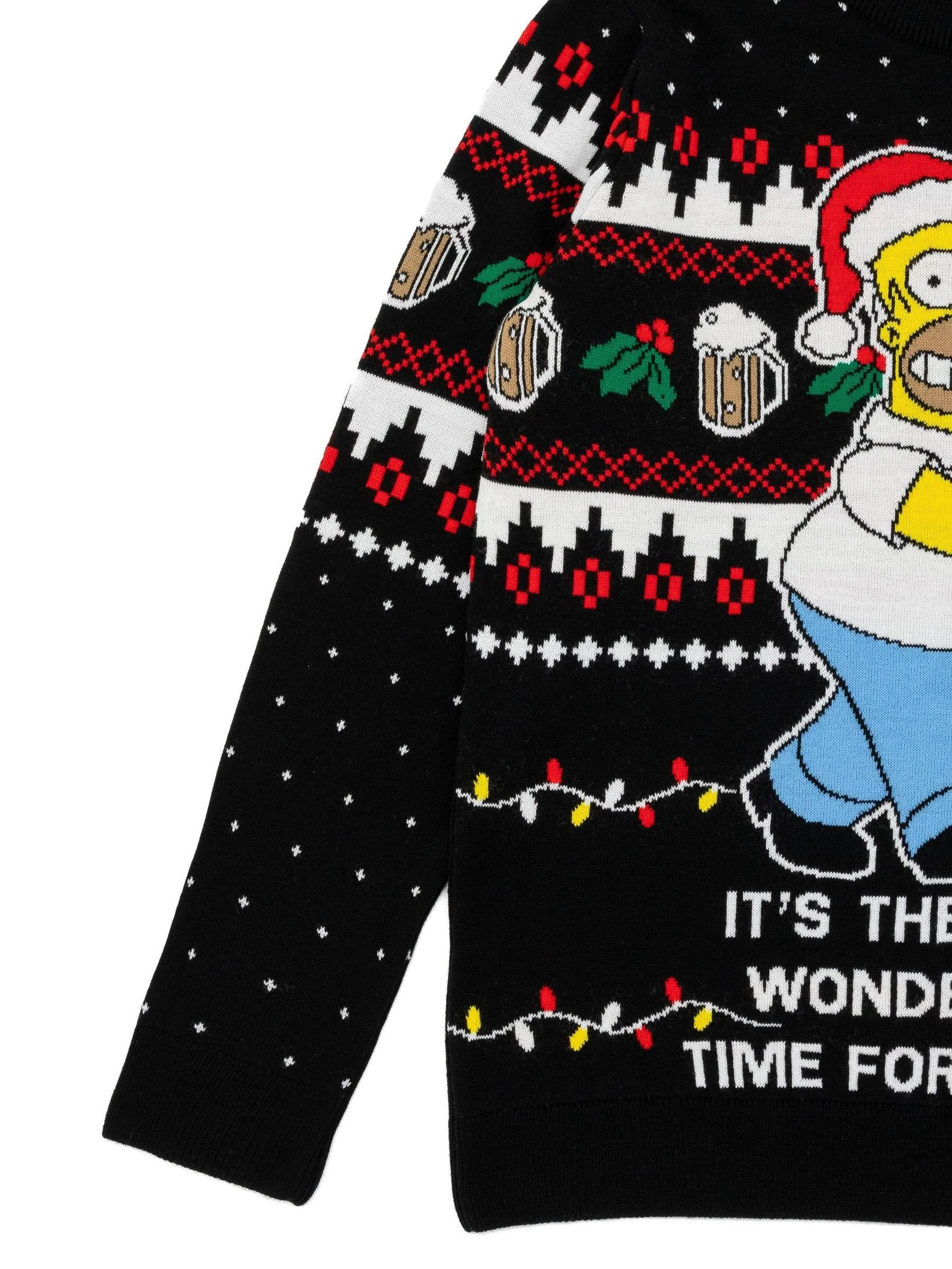 Black Simpsons - Vanilla Underground - Gelicentieerde gebreide herenkersttrui