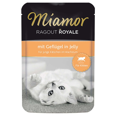 Miamor Ragout Royale Kitten Geflügel 100g