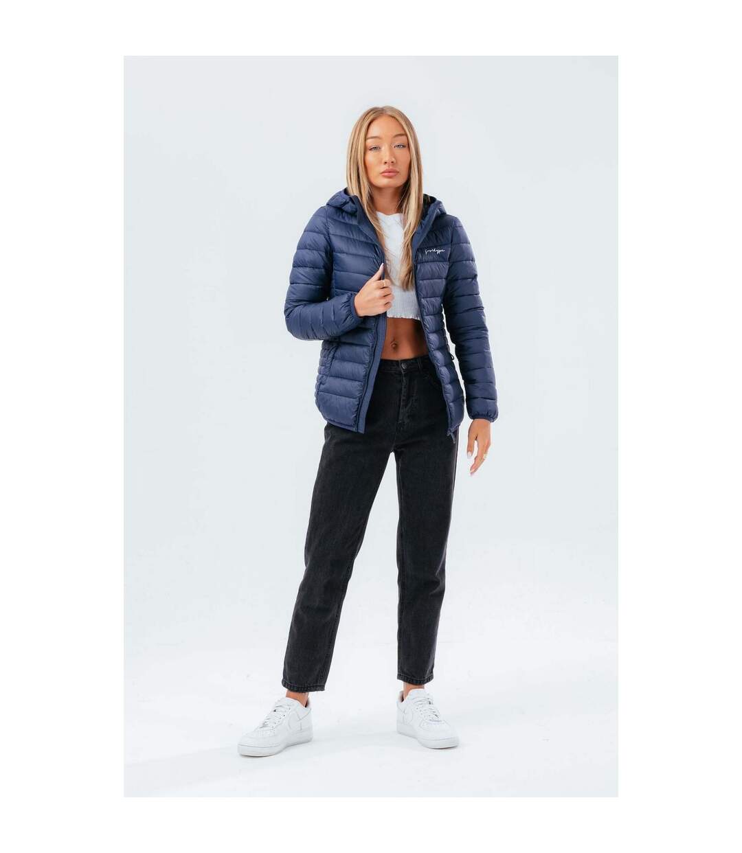 Hype - Doudoune - Femme (Bleu marine) - UTHY7063