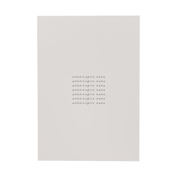 Ikpakjein Poster A4 - Allerliefste Mama