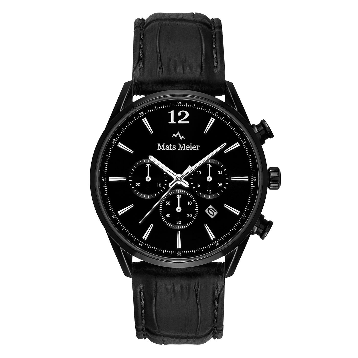 horloge Mats Meier Mats Meier Zwart