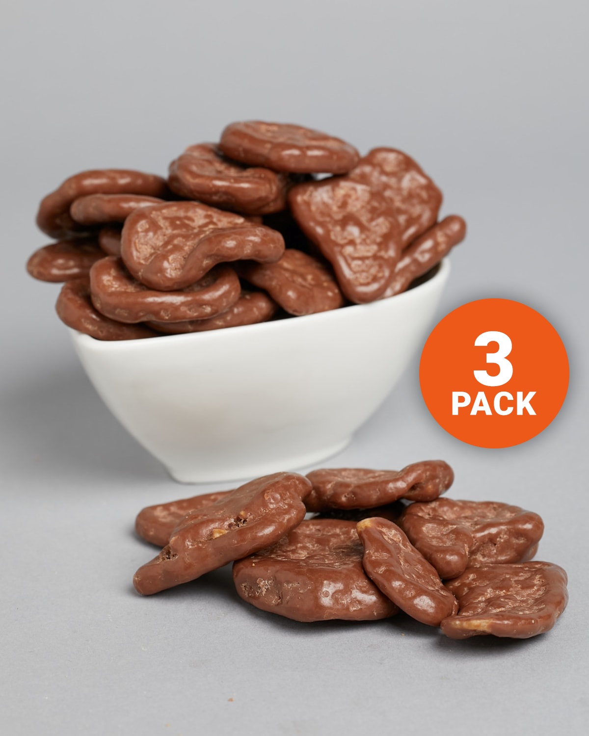 SunnRask Bananchips i Melkesjokolade 200g (3-pack)