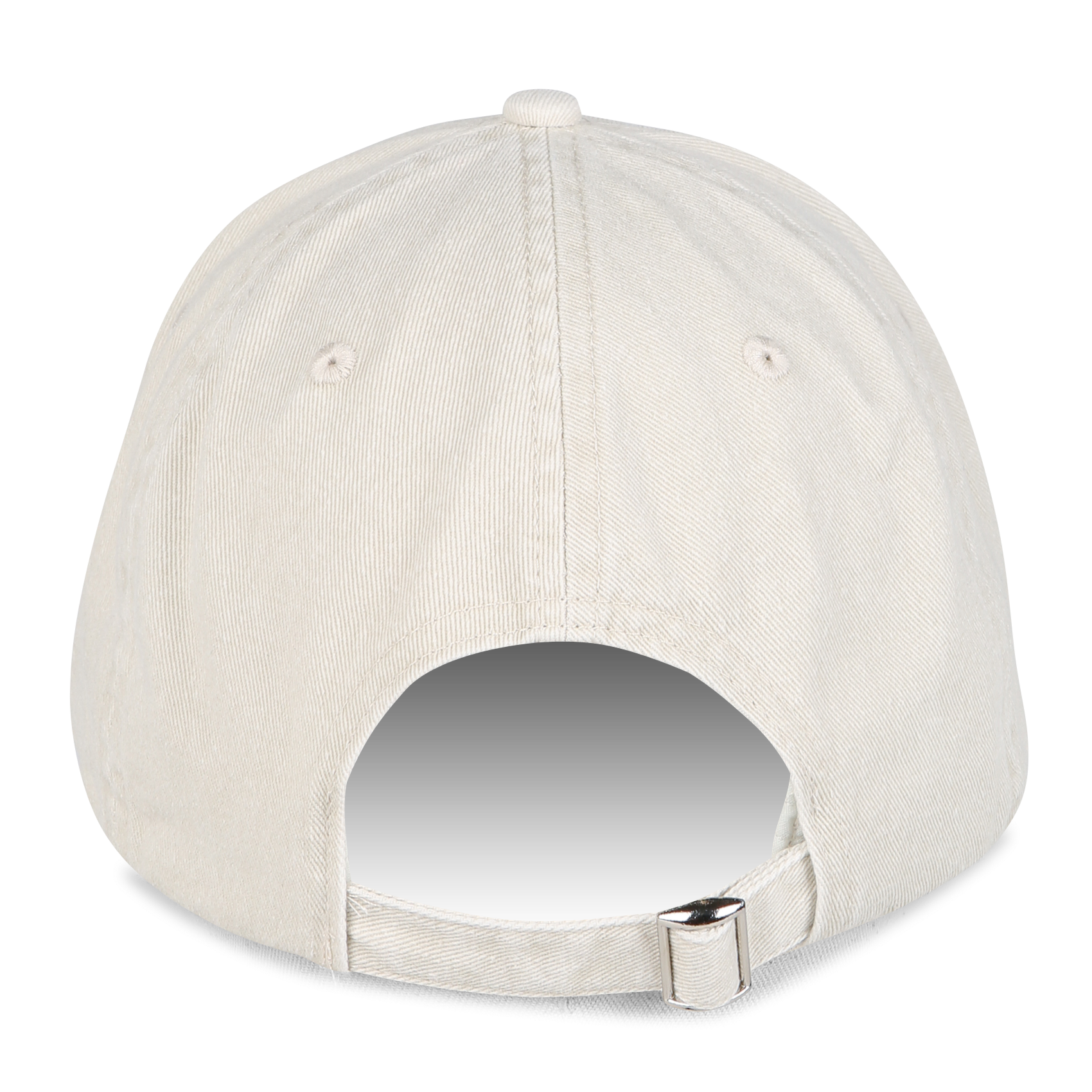 MEZIANE - Casquette brodée en coton| Marron