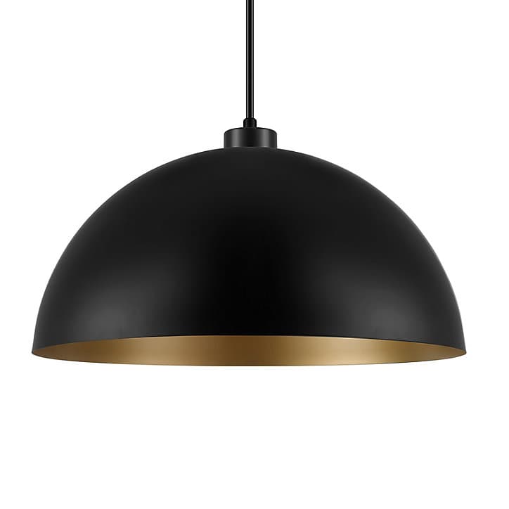 Suspension Songor E27 IP20 noir 50cm