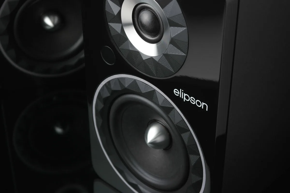 Elipson Prestige Facet 6B BT Phono Noir Enceintes sans fil hi-fi