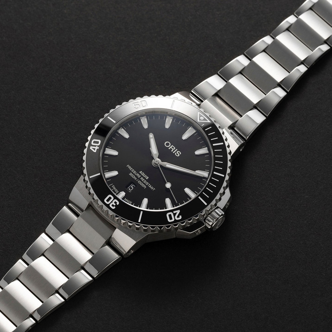 Oris Aquis Date Schwarz Ø 43.5mm