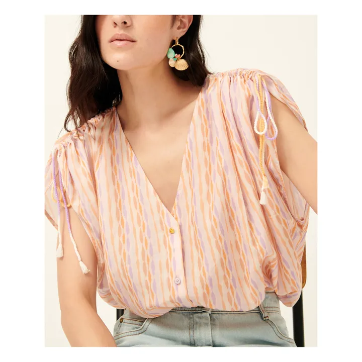 Sessùn Blouse Mani V | Orange