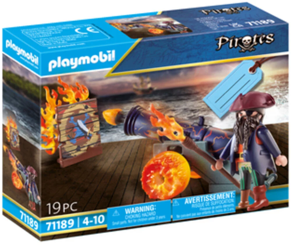PIRATES - PIRATE ET CANON DE FEU - 71189