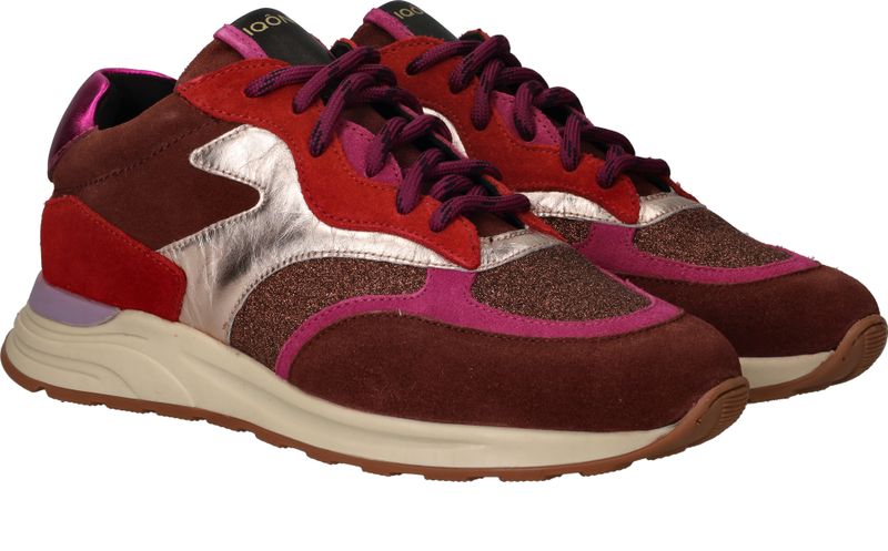 IQÔNIC Sneakers Rood Dames