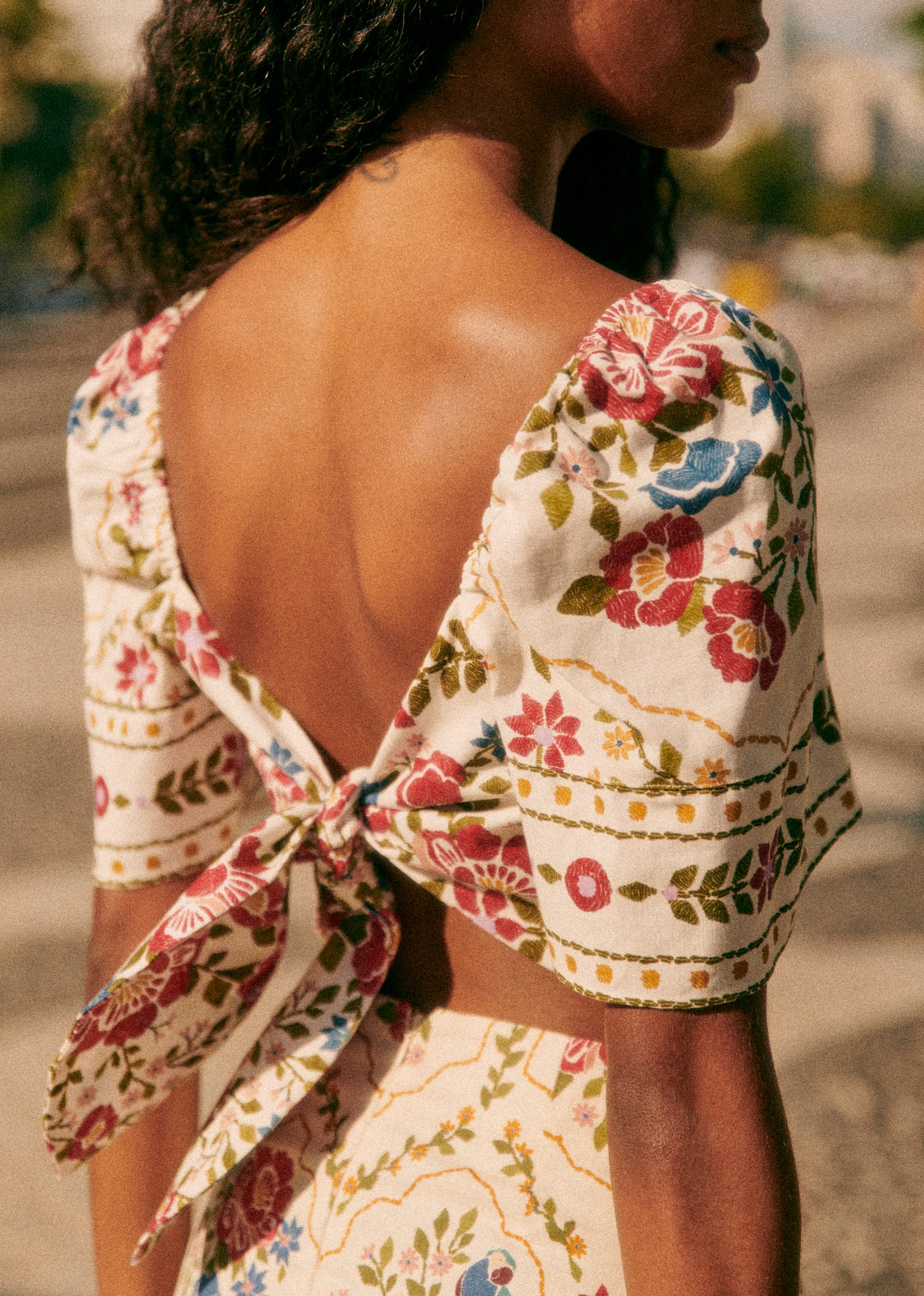 Blouse Manuella - Sézane x FARM Rio - Jardim Romântico - E-SHOP/CHEMISES & BLOUSES 5905311