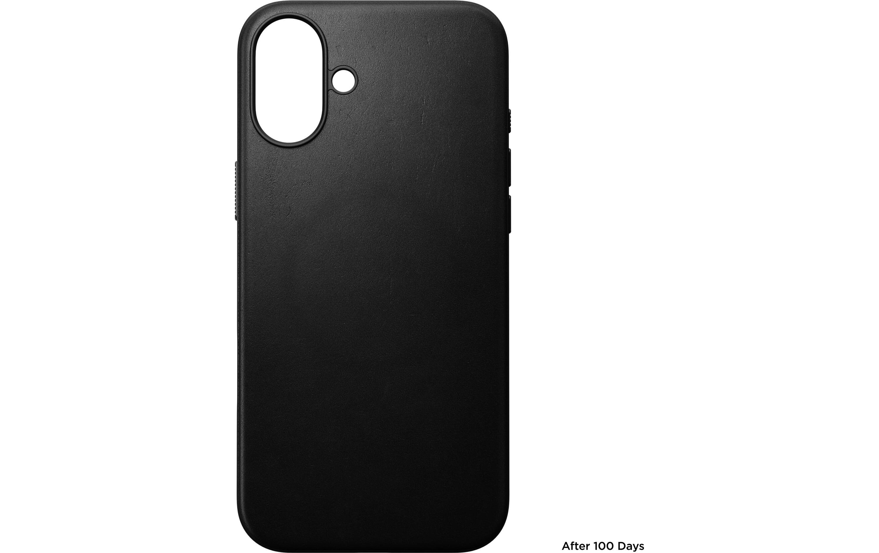Back Cover Modern Leather iPhone 16 Plus SchwarzModerne Schutzhülle aus Leder für das Apple iPhone 16 Plus
