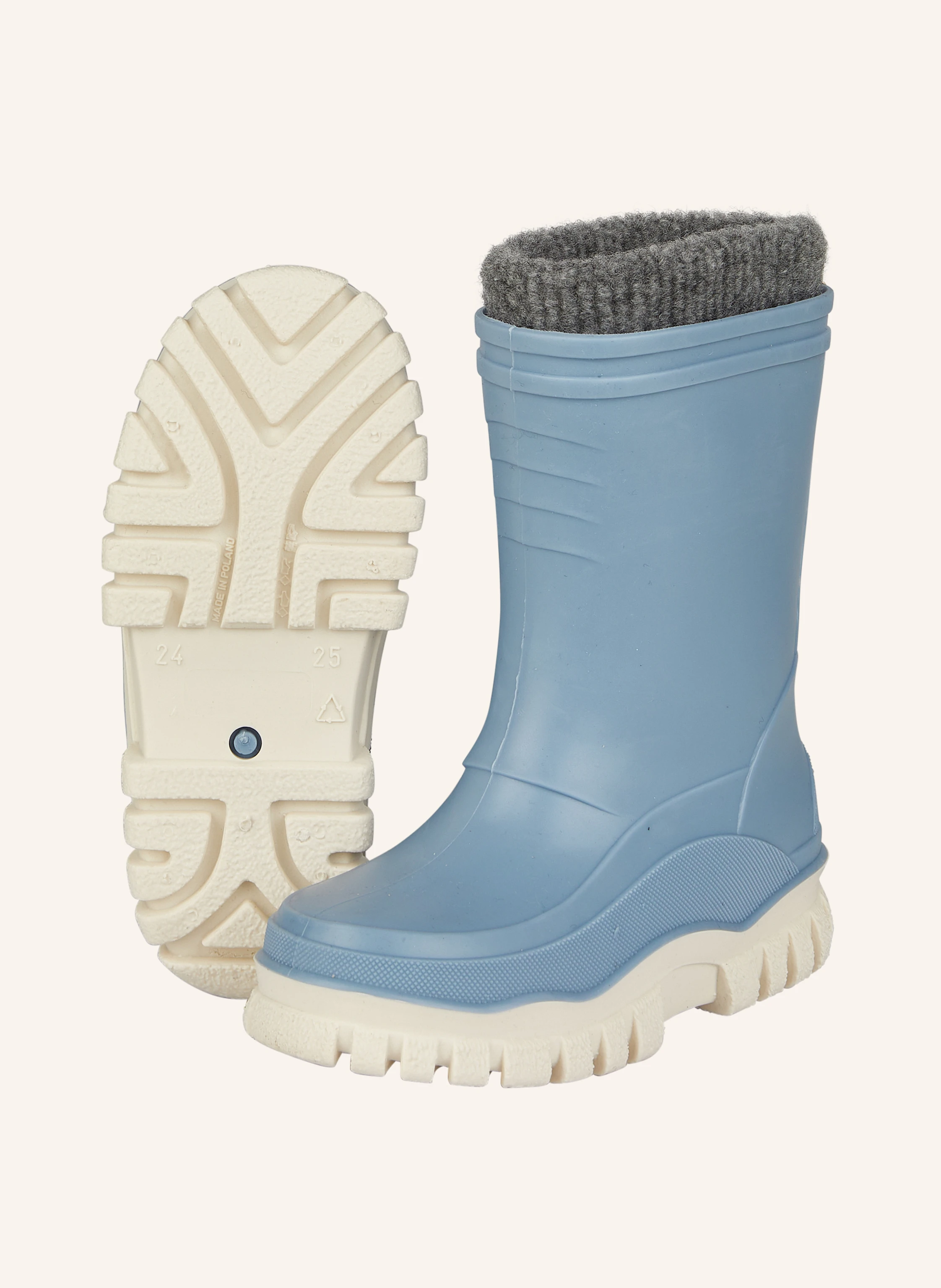 Sterntaler Gummistiefel uni gefüttert
