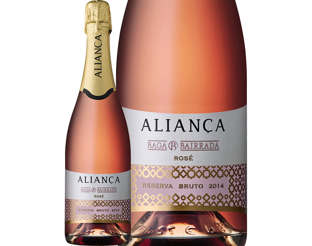 ESPUMANTE ROSÉ ALIANÇA BAGA RESERVA BRUTO 0.75L