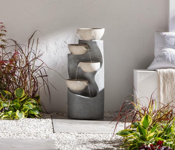 Dehner Polyresin-Gartenbrunnen Salo,