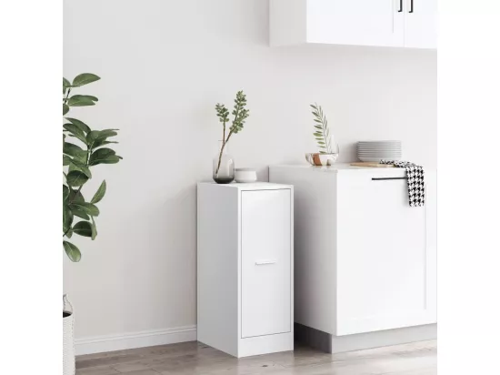 Armoire d'apothicaire blanc 30x41x77,5 cm bois d'ingénierie