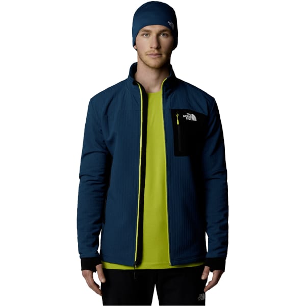 Veste polaire randonnée THE NORTH FACE M HIGHBALL FLEECE MIDNIGHT PETROL/TNF BLACK