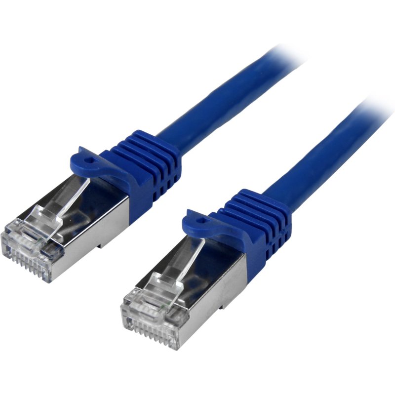 StarTech.com N6SPAT5MBL câble de réseau Bleu 5 m Cat6 SF/UTP (S-FTP)