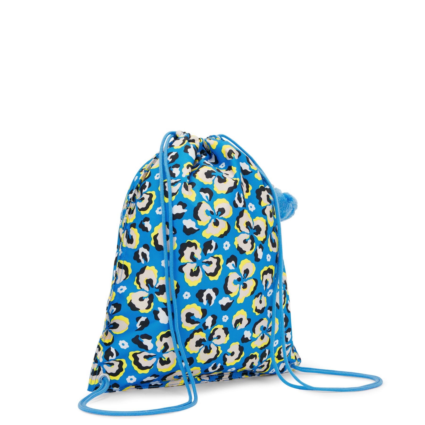 SUPERTABOO Sac moyen avec cordon de serrage - Leopard Floral