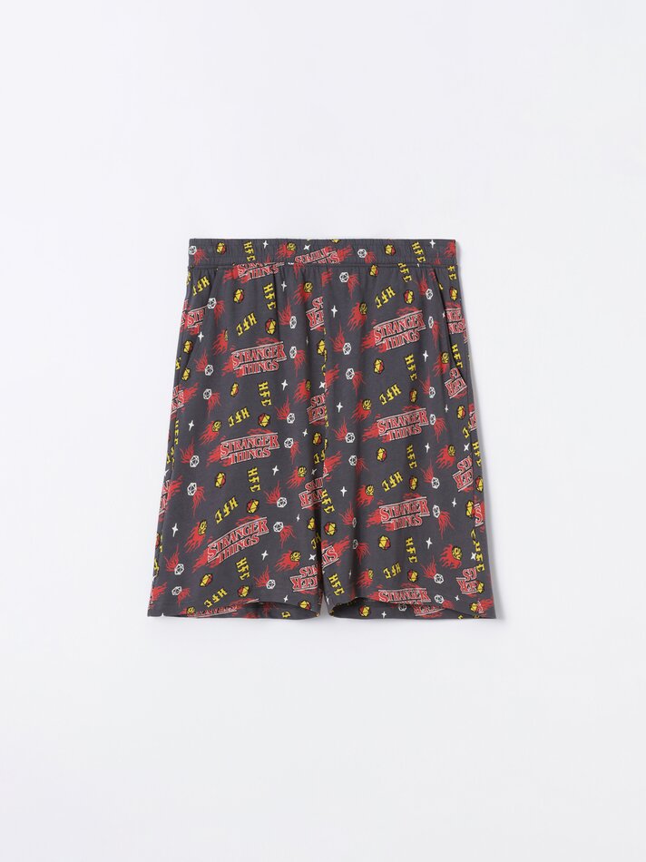 Pijama Stranger Things - Branco
