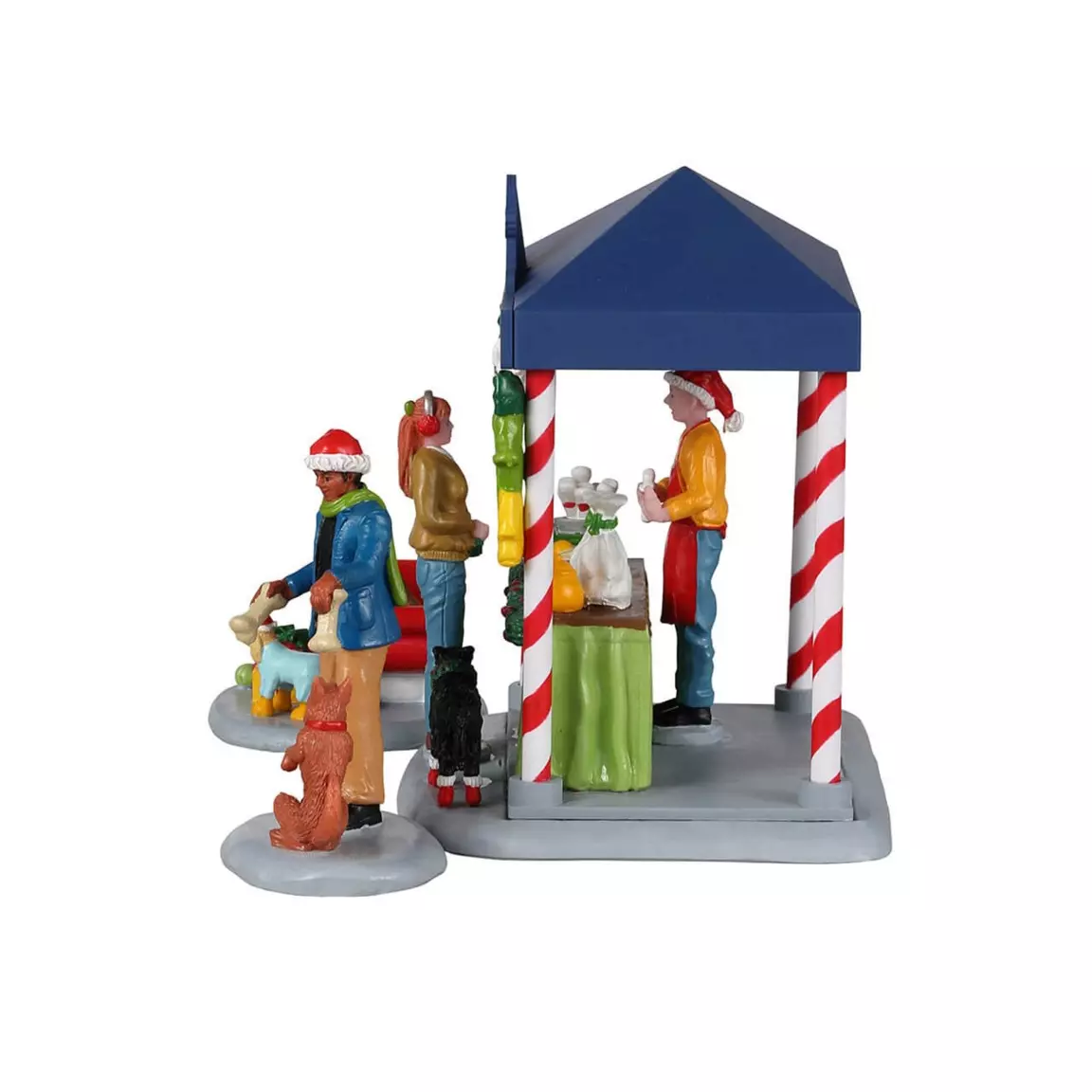 Personnages Lemax Stand animalerie