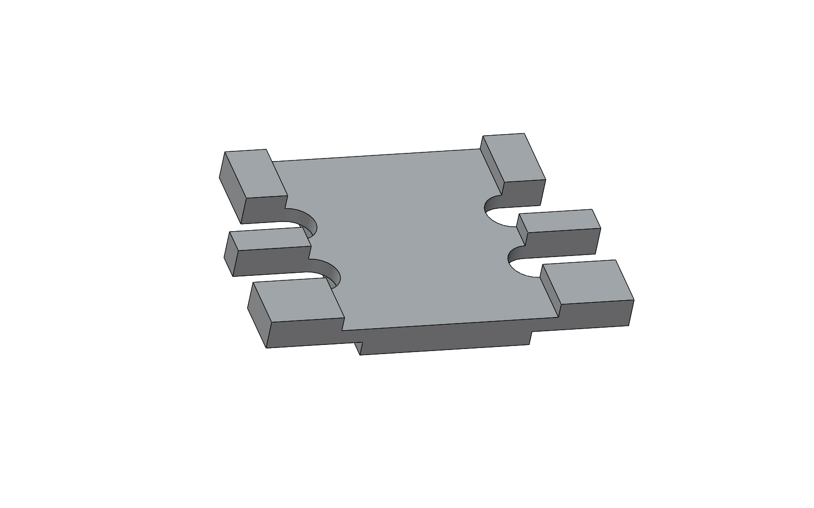 Reich Easydriver Adapter Distanzplatten-Set  (10 mm)  zum Höhenausgleich