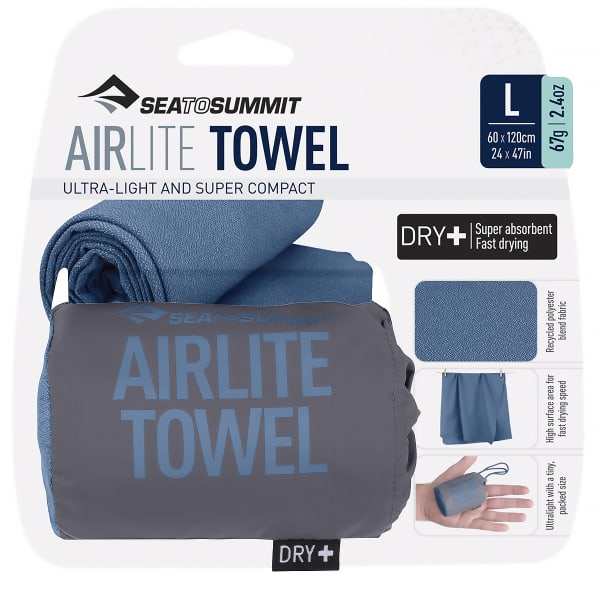 Serviette de voyage SEA TO SUMMIT AIRLITE TOWEL M MOONLIGHT