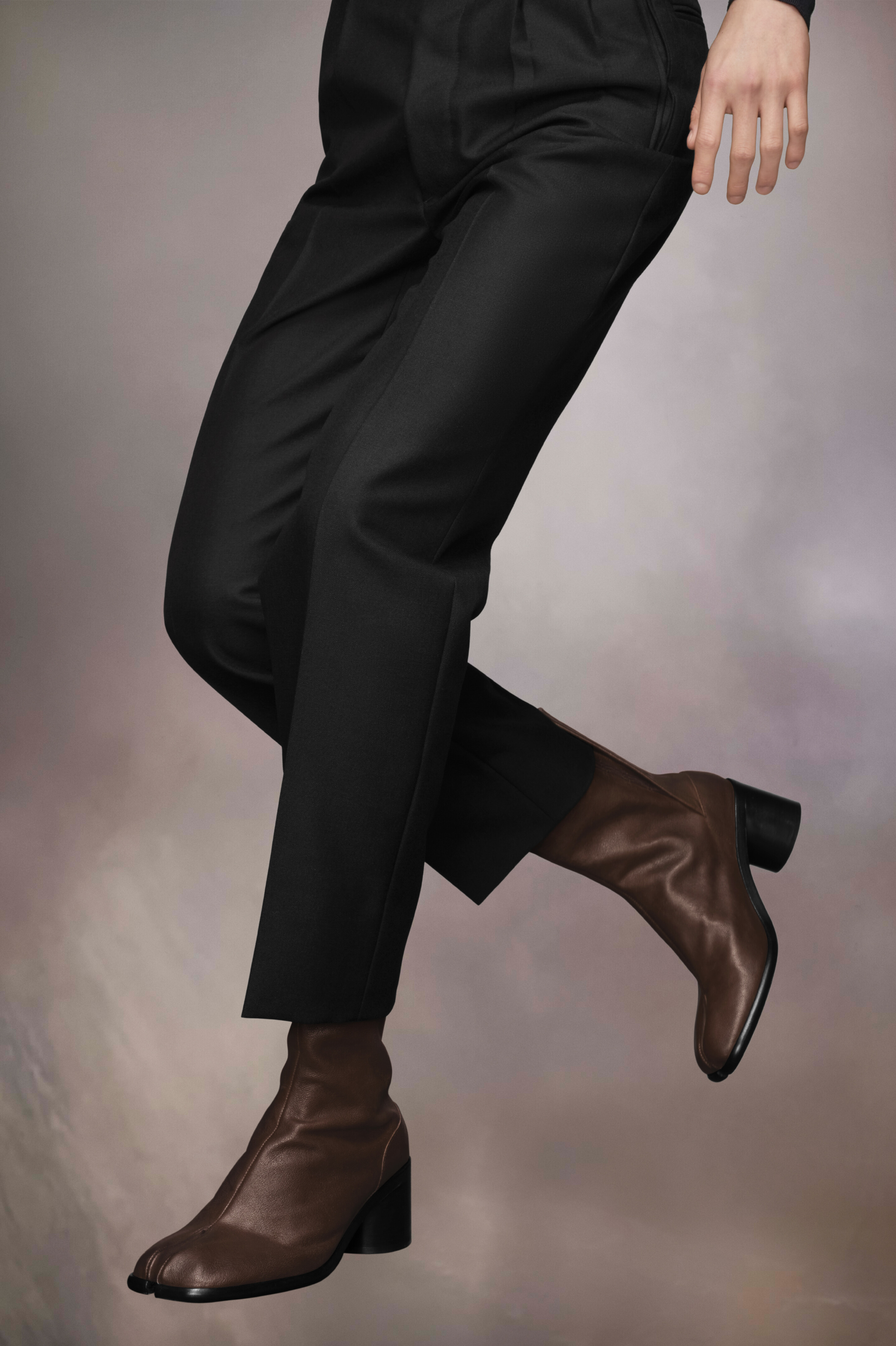 Bottines Tabi Marron