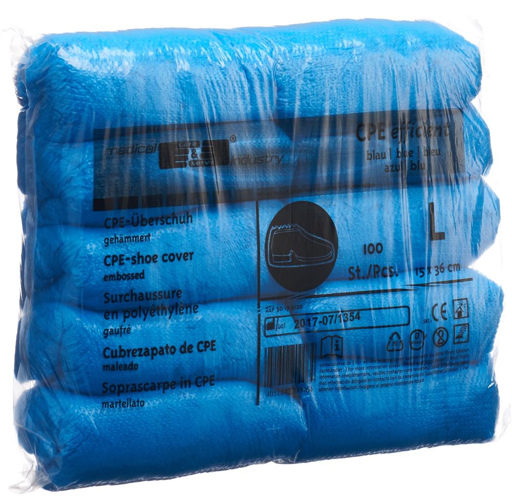 GRIBI Überschuhe PVC blau 100 Stk